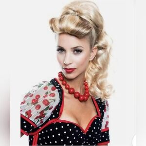 LEXI PONYRAIL CLIP ON Hair Accessory by French Kiss, Blonde